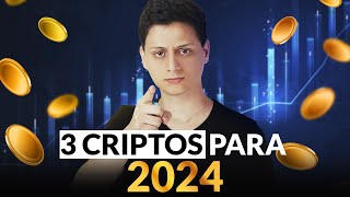 3 CRIPTOMOEDAS QUE PODEM VOAR EM 2024 [upl. by Ysac]