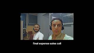 Final Expense Sales call  Final Expense Mock Call  Final Expense Campaign Call Center Leads Calls [upl. by Anitsihc]