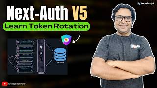 Refresh Token Rotation With NextAuth V5  Managing Tokens With A Custom Backend [upl. by Ydnec]