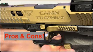 Canik TTI Combat200 Round Reviewshoot ampClean ProsampCons [upl. by Zoes]