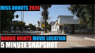 BOOGIE NIGHTS movie location MISS DONUTS 18231 Sherman Way Reseda CA 91335 October 5 2024 [upl. by Nwahsirhc]