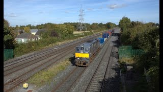 077 amp CPWs on down IWT liner at Hazelhatch 03Oct24 [upl. by Enitnemelc]