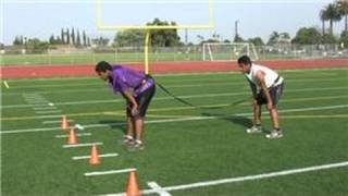 Football Skills  Drills That Promote Aggression in Football Players [upl. by Yvon]