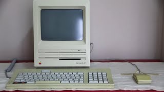 Apple Macintosh SE Startup with HD Sound [upl. by Iba]