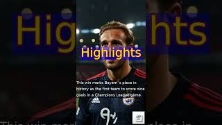 Bayern Munichs Historic 92 Victory Over Dinamo Zagreb ⚽🔥  Match Highlights amp Stat [upl. by Irec]