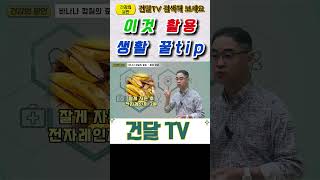 건달TV 이것 활용 생활 꿀tip화초관리가죽제품관리 건달tv 건강정보 [upl. by Curren]