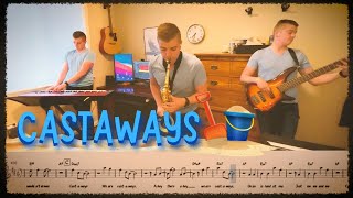 Castaways  TikTokBackyardigans Sax Cover [upl. by Acinnej]