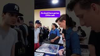 He got scammed Pokemon Card Show Vendor POV pokemon [upl. by Eimareg]