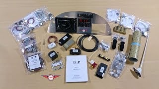 Dynon SkyView avionics package for the Zenith CH 750 kit airplane [upl. by Arretahs917]