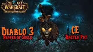 Diablo 3 Reaper Of Souls Collectors Edition Pet  Animations Treasure Goblin [upl. by Grannias845]