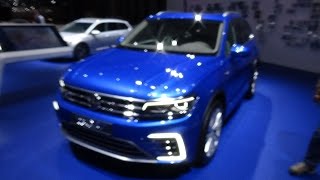 Concept  Volkswagen Tiguan GTE  Exterior and Interior  Geneva Motor Show 2016 [upl. by Naillik]