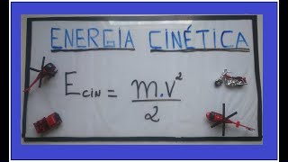 Energia cinética  Exercício [upl. by Yendyc]