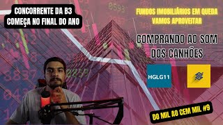 DO MIL AO CEM MIL 9  APORTANDO COM O MERCADO EM QUEDA  COMPRANDO EMPRESAS COM DESCONTO [upl. by Atteuqaj]