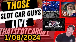 Those slot car guys quotlivequot EP3 slot cars and stuff [upl. by Afirahs]