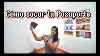 Como Sacar el PASAPORTE Fácil [upl. by Ilehs]