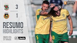 Highlights  Resumo Paços de Ferreira 31 Rio Ave Liga 2223 33 [upl. by Noelani]