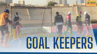 HOCKEY GOAL KEEPER TRAINING  GK TRAINING  HIGH PERFORMANCE [upl. by Airednaxela285]