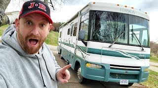 I BOUGHT AN RV  Full Tour of my 2003 Winnebago Itasca Sunrise Class A RV Motor Home [upl. by Rockwell]