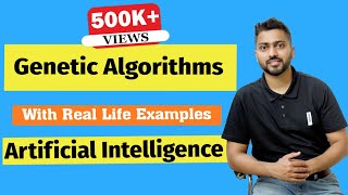 Genetic Algorithm in Artificial Intelligence in Hindi  Simplest Explanation with real life examples [upl. by Chi25]