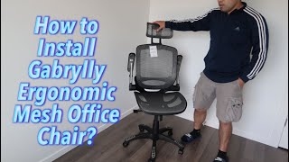 inSync 24 Hour Mesh Task Chair Assembly Guide [upl. by Roley]