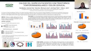 20 Calidad del sueño en paciente con trastornos temporomandibulares y dolor cervical [upl. by Nilyam]