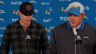 Interim HC Smith amp Stick Postgame Press Conference vs Broncos  LA Chargers [upl. by Anal]