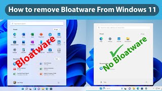 How to remove windows 11 Preinstalled Unnecessary Apps [upl. by Areehs]