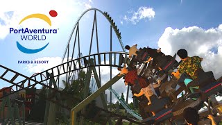 Tremor  PortAventura  Intamin ATV Family Launch Coaster  NoLimits2 [upl. by Iadahs]