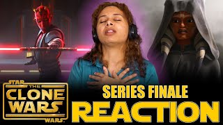 SERIES FINALE The Clone Wars Ep 129132  Siege of Mandalore Arc REACTION [upl. by Ellinnet]