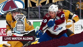 DNVR Avalanche Watch Along Game 1  Colorado Avalanche  Vegas Golden Knights [upl. by Kira79]