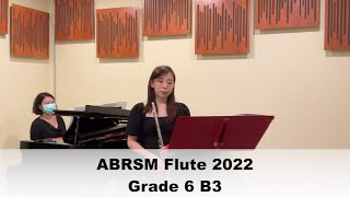 On a Summer Evening  Grade 6 B3 ABRSM Flute Exam Pieces from 2022 [upl. by Aimehs]