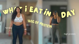 What I eat in a day for my goals  160g of protein [upl. by Akemej]