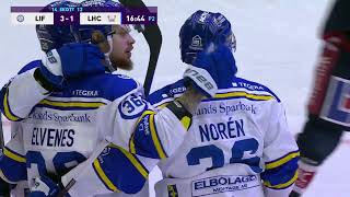 Highlights SHL Leksands IF  Linköping HC 30 december 2022 [upl. by Elletnahc]