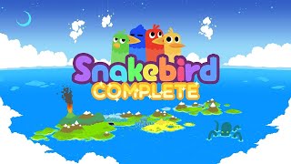 Snakebird Complete  Gameplay Trailer [upl. by Ecinrev]