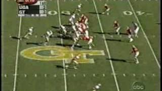 1999 Georgia TechClemson Joe Hamilton to Kelly Campbell 1 [upl. by Marc275]