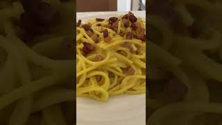 Spaghetti De Cecco guanciale Taleggio cheese and saffron cucinaitaliana italianfood foodlover [upl. by Ludmilla859]