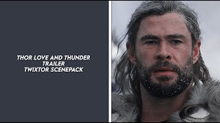 thor love and thunder trailer twixtor scenepack [upl. by Nyliram]