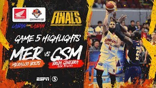 Highlights G5 Meralco vs Ginebra  PBA Governors’ Cup 2019 Finals [upl. by Service]