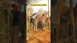 Big Ganesh Making 2024  Ganpati Making 2024  Rahul Kalakar Nagole shorts short trending viral [upl. by Martin]