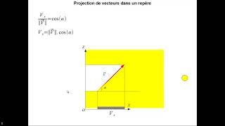 Projection vecteur [upl. by Tersina747]