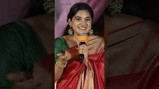 Nivetha Thomas about Nani At 35 Chinna Katha Kaadu PreRelease Event  Silly Monks Tollywood [upl. by Hennessey]