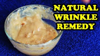 ANOTHER DIY ANTI AGING FACE MASK HOMEMADE  FOLLOW these NATURAL REMEDIES FOR WRINKLES ON FACE [upl. by Noreik802]