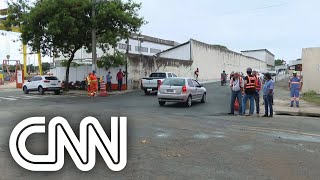 Pista construída para desviar veículos de cratera na Marginal Tietê é liberada em SP  NOVO DIA [upl. by Ttenyl44]