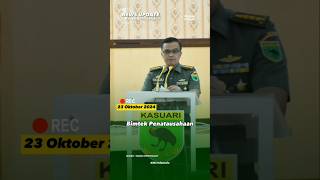 Kodam XVIIIKasuari Gelar Bimtek Penatausahaan BMN dan Aplikasi Siman V2 Gelombang II TA 2024 tni [upl. by Eulalie]