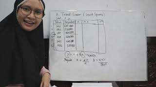 Peramalan Permintaan Part 2 Trend LinearLeast Square [upl. by Ettevroc]