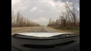 Driving through the Delta Blytheville Arkansas to Cairo Illinois in 5 minutes on March 2 2012 [upl. by Leandro511]