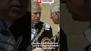 One thing Prince Andrew would never do to King Charles despite furious Royal Lodge row [upl. by Ronni]