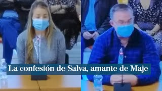 Salva confiesa entre sollozos que pactaron el crimen pero ella niega incluso que estuviera enamorada [upl. by Raseda703]