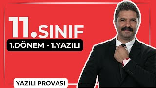 11SINIF  1Dönem 1Yazılı Provası  Türk Dili ve Edebiyatı Dersi [upl. by Brote633]