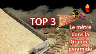 TOP 3 du mètre dans la grande pyramide [upl. by Ahtar]